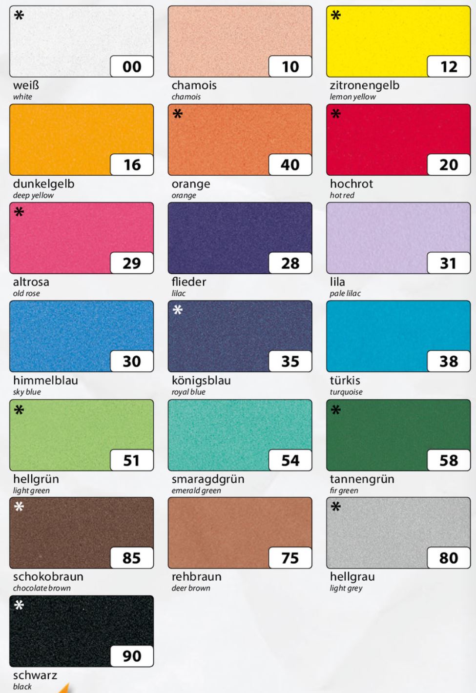 10 Bögen 1Pack Moosgummi Schaumgummi 20x29cm 1Pack