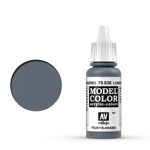 Vallejo Model Color: 161 London Grey, 17 ml (836)