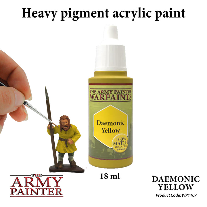 The Army Painter: Warpaint Daemonic Yellow