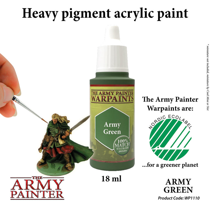 The Army Painter: Warpaint Army Green