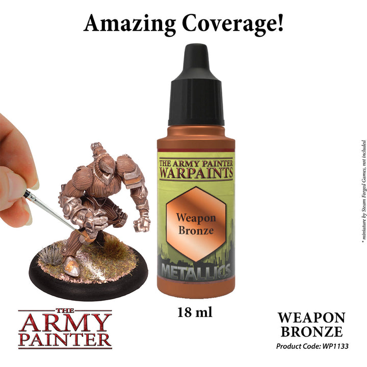 The Army Painter: Warpaint Metallic Weapon Bronze