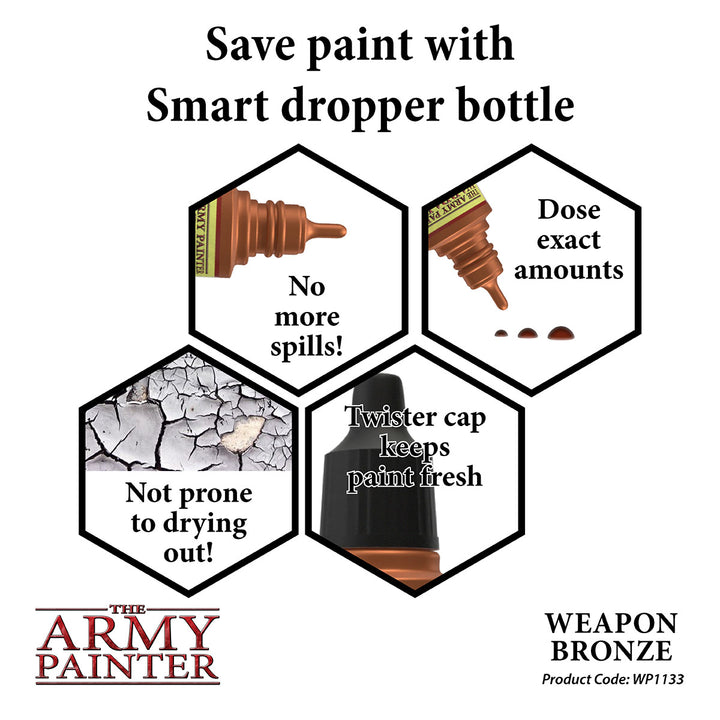 The Army Painter: Warpaint Metallic Weapon Bronze