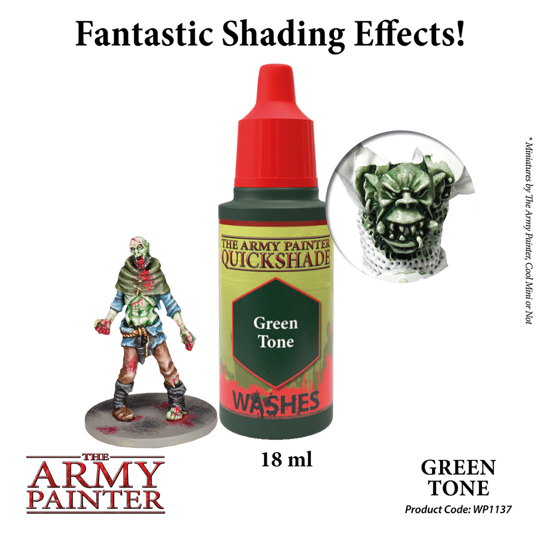 The Army Painter - Quickshade wash : Green Tone