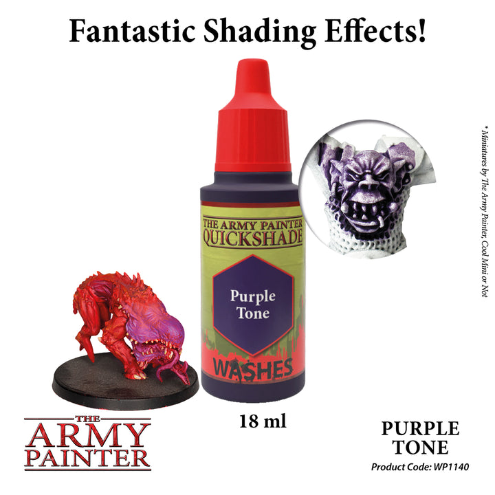 The Army Painter - Quickshade wash : Purple Tone