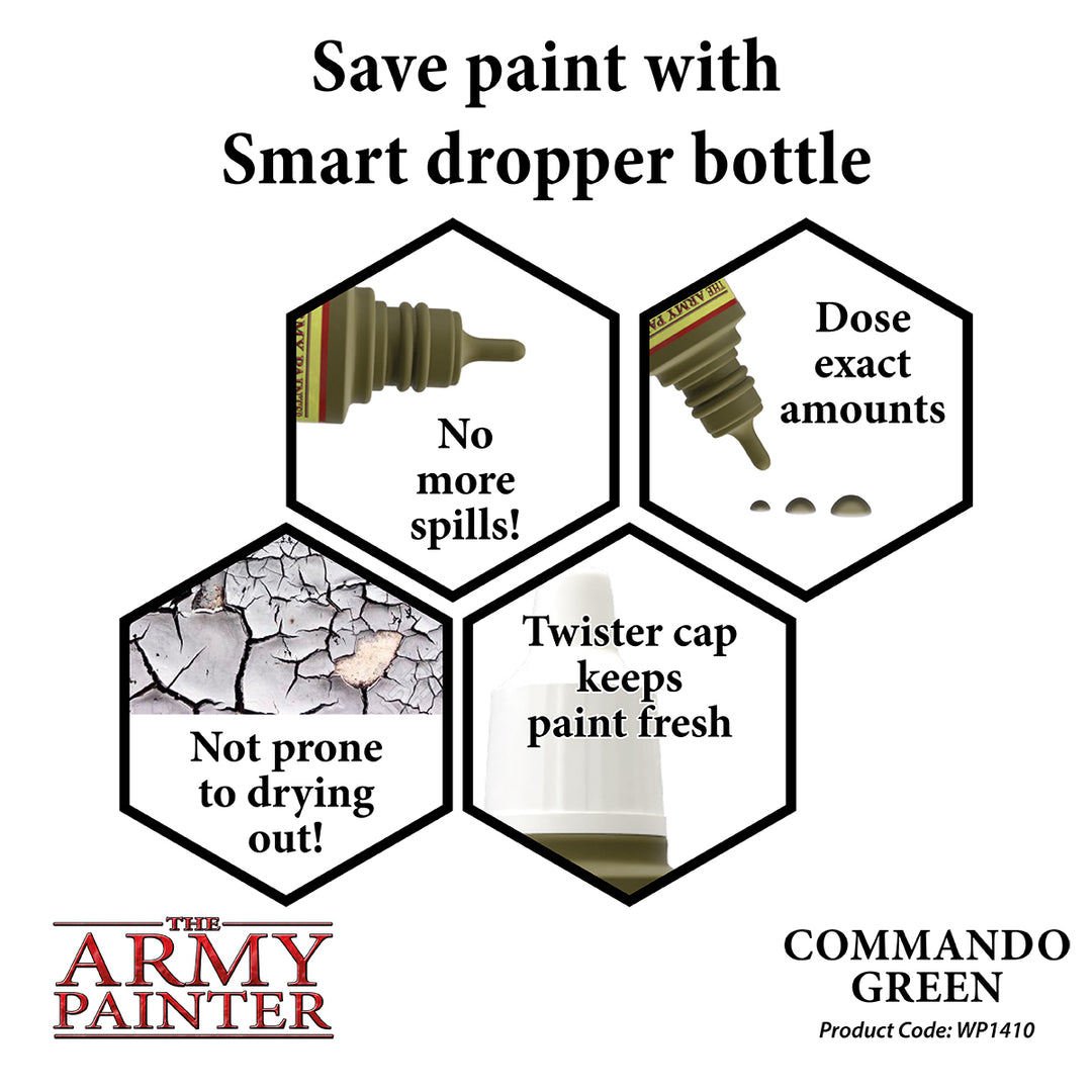 The Army Painter: Warpaint Commando Green