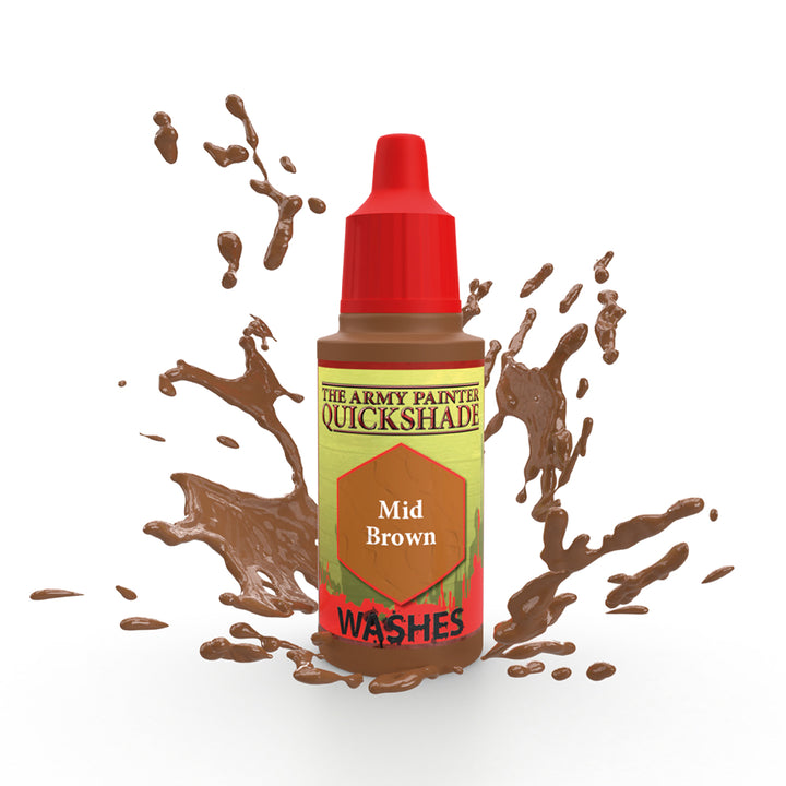 The Army Painter - Quickshade Wash: Mid Brown