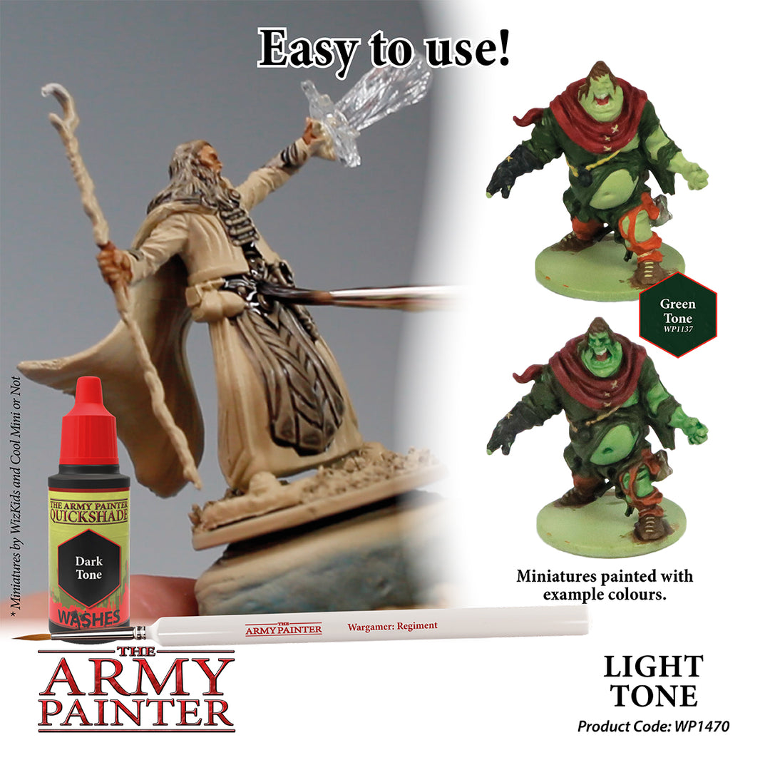 The Army Painter - Quickshade wash : Light Tone
