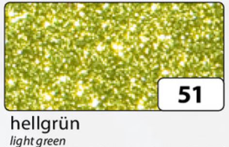 1 Pack Glitter Moosgummi Schaumgummi selbstklebend 20x29cm