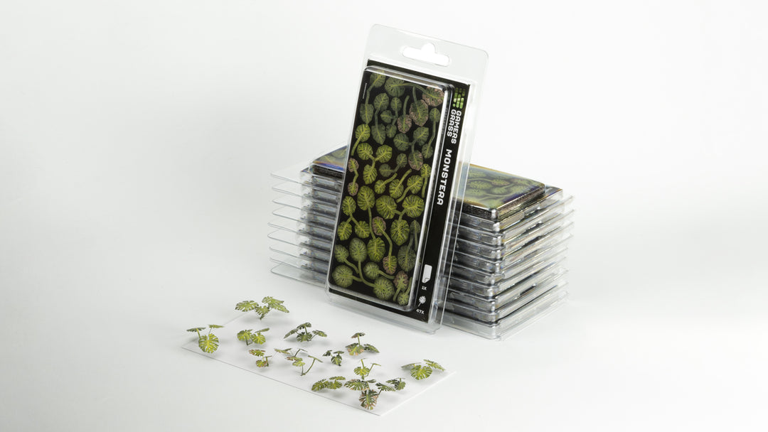 Laser Plants : Monstera