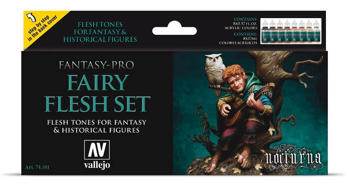 Model Color: Fairy Flesh Paint Set