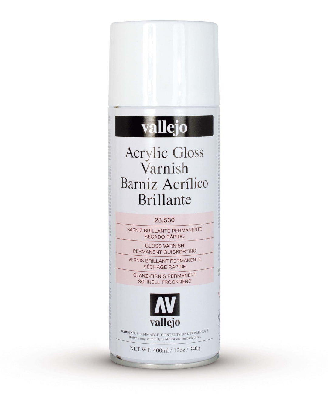 Premium Varnish Spray Brillante Gloss - Permanent Quick-Drying